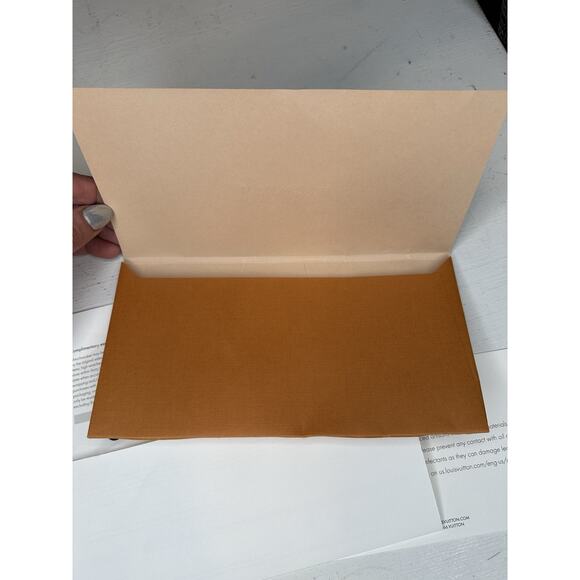 Louis Vuitton Authentic Envelope Receipt Holder 8.75 X 4.5 - Picture 11 of 11